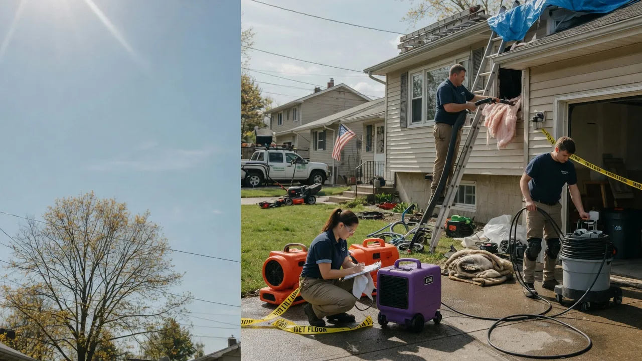 Emergency Water Removal in Morton, IL near me